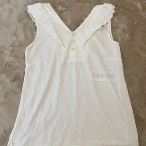 Naf Naf V Neck Tank Top